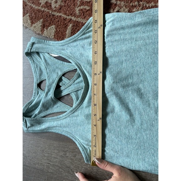 NWT Calia Teardrop Tank Nile Blue Cloud Heather XS Extra Small - Picture 4 of 6